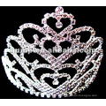 Rhinestone große Tiara Krone (GWST12-504)